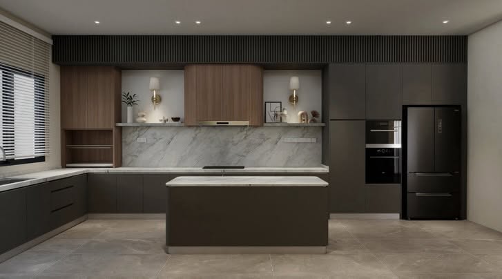 Luxury Kitchen Cabinet Design in Selangor renovation project